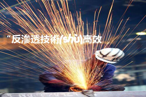 “反滲透技術(shù)高效處理高鹽度廢水，綠色環(huán)保新篇章”